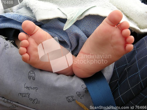 Image of Childs feet