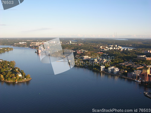 Image of Stockholm view from above
