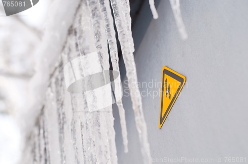 Image of Dripping icicles