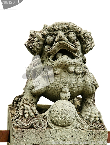 Image of Asian Sculpture Lion.