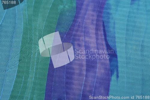 Image of Blue silk background.
