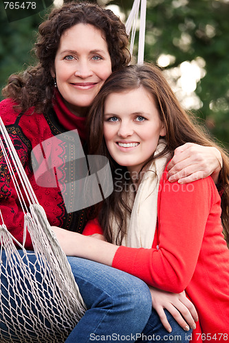 Image of Mother and daughter