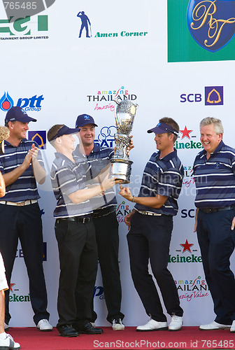 Image of Royal Trophy golf tournament, Asia vs Europe 2010