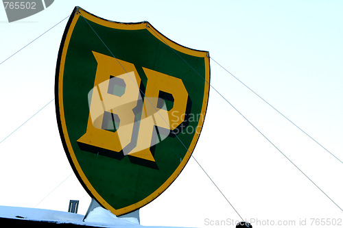 Image of Old BP sign