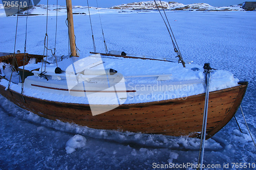 Image of Icy boat