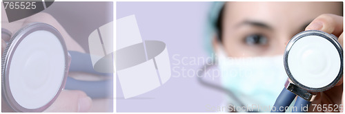 Image of Doctor with stethoscope