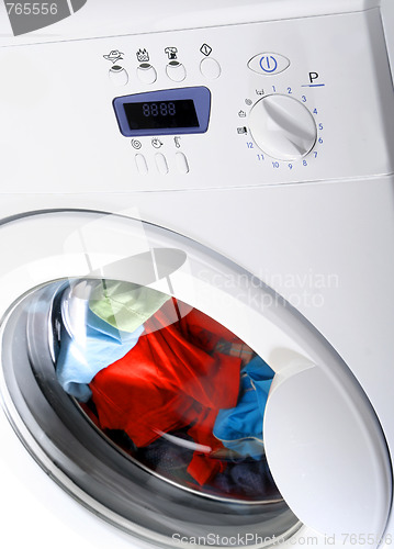 Image of Clothes in laundry