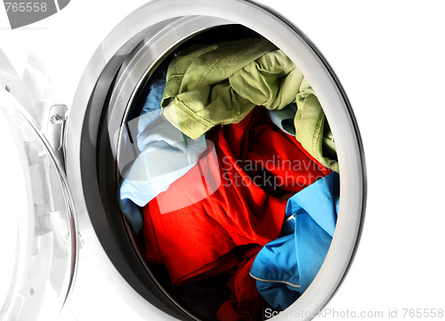 Image of Clothes in laundry