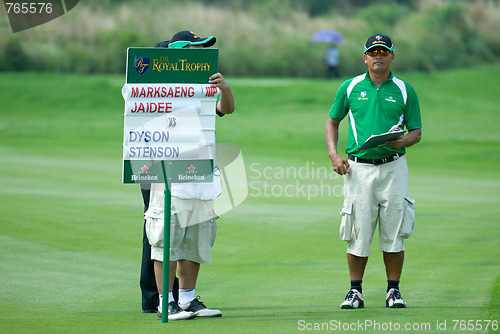 Image of Royal Trophy golf tournament, Asia vs Europe 2010