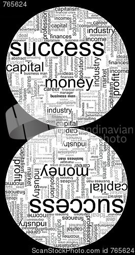 Image of Illustration with economic terms