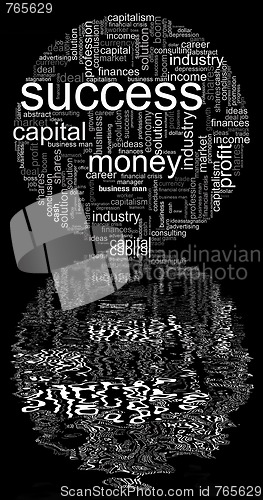 Image of Illustration with economic terms