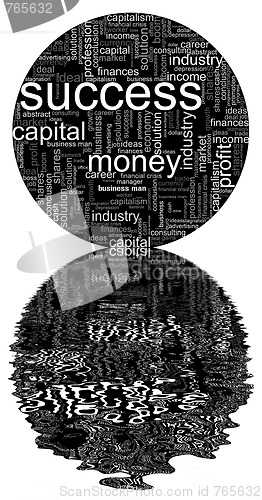 Image of Illustration with economic terms