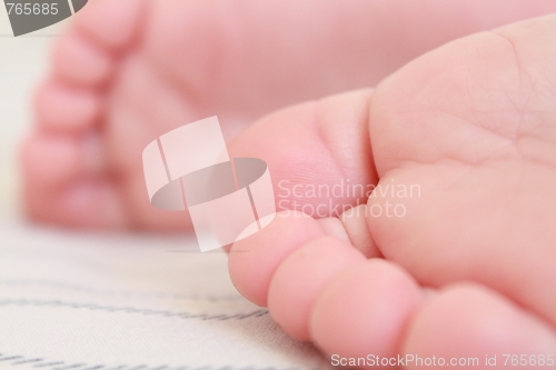 Image of Childs feet