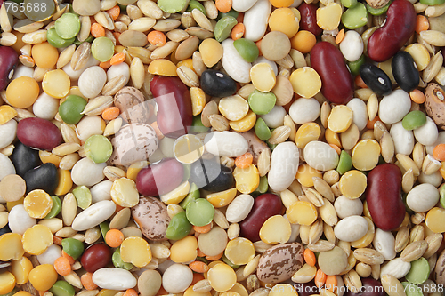 Image of Mix of beans and cereals