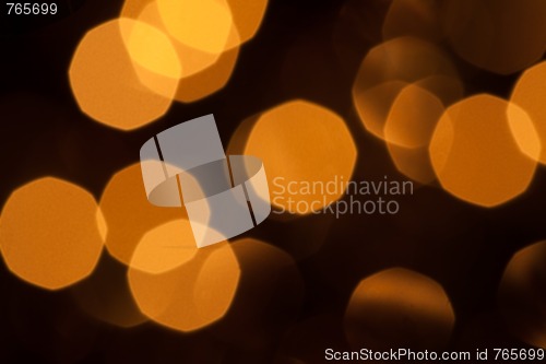 Image of Background Abstract of Blurry Lights