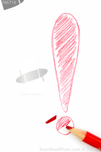 Image of Red exclamation mark