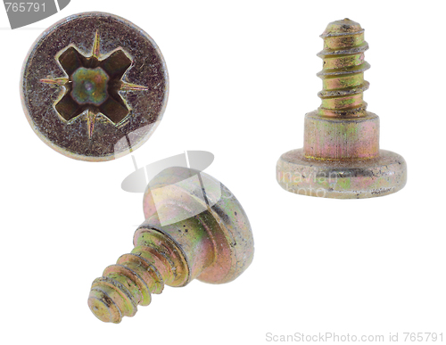 Image of yellow brass screw