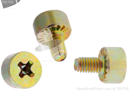 Image of yellow brass screw