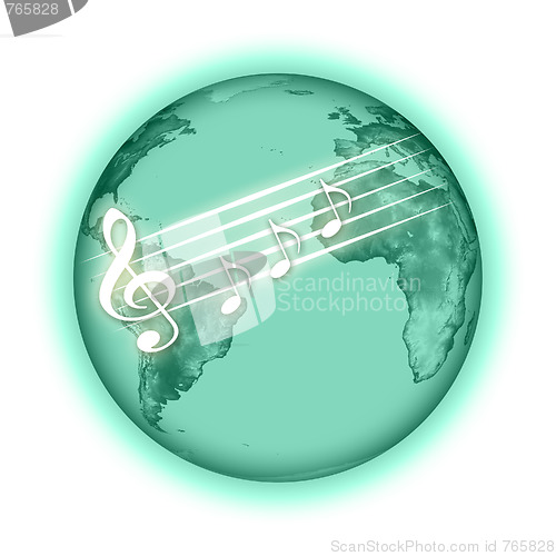 Image of music planet