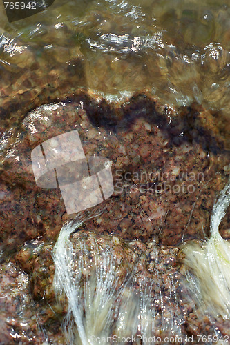 Image of Rock underwater