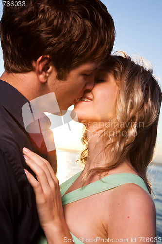 Image of Romantic couple in love