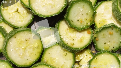 Image of Courgettes zucchini