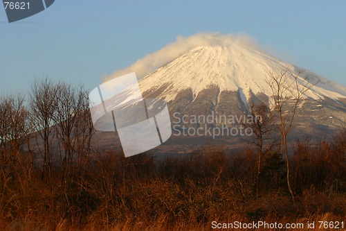 Image of Mount Fuji in Fall II