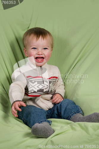 Image of Toddler in Winter Clothes