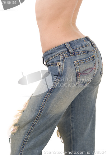 Image of old jeans