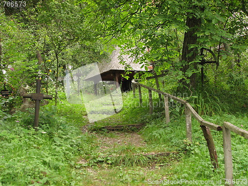 Image of Wooden church from Maramures, Romania