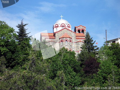 Image of Christian church. Platres. Cyprus