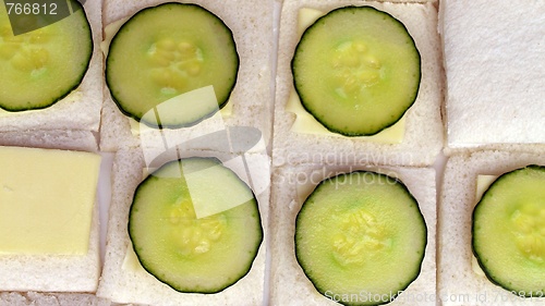 Image of Cucumber sandwich