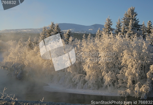 Image of Frosty river