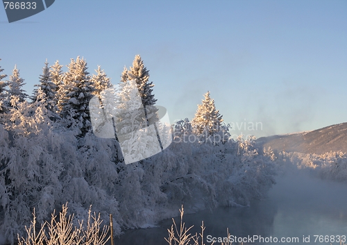 Image of Frosty river