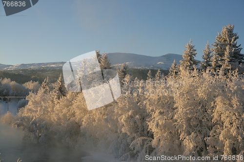 Image of Frosty river