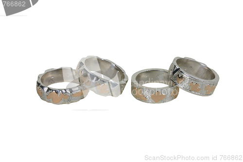 Image of Four rings