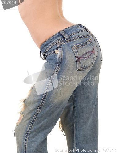 Image of old jeans