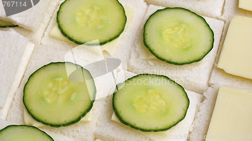 Image of Cucumber sandwich