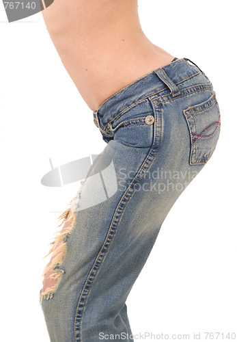 Image of old jeans