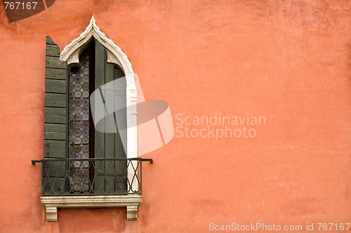 Image of Venetian window