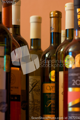 Image of bottles of various wine