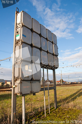 Image of electric connection box