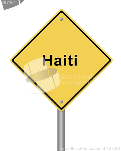 Image of Warning Sign Haiti