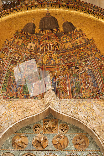 Image of Basilica mosaics in Venice