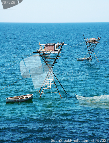 Image of Fisherman’s towers.