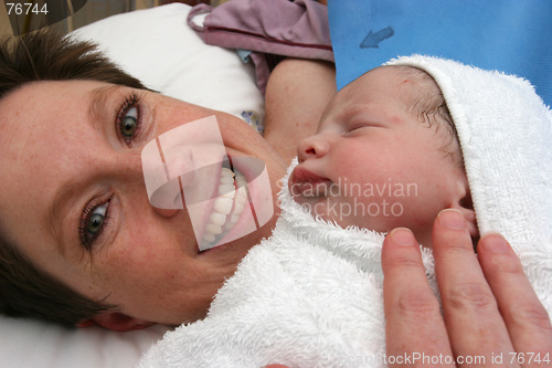 Image of New born baby