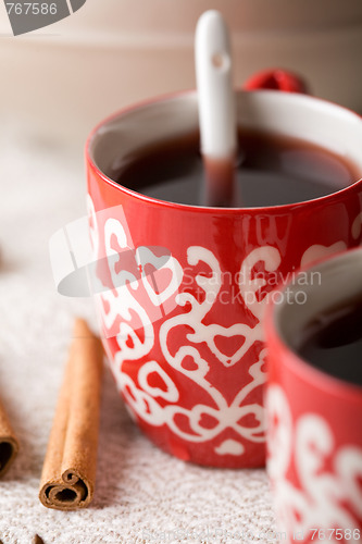 Image of Hot Christmas drink with spices
