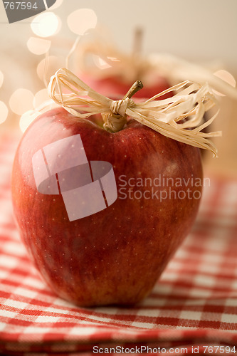 Image of Red Christmas Apple