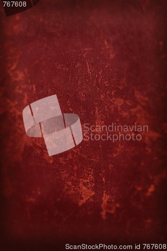 Image of red leather background texture.
