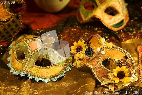 Image of Venetian masks